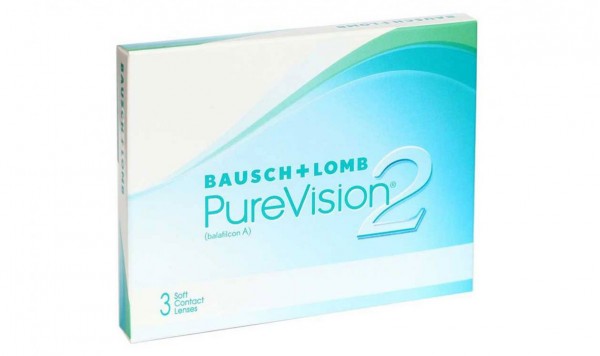 Лінза контактна PureVision 2, Bausch and Lomb  фото 