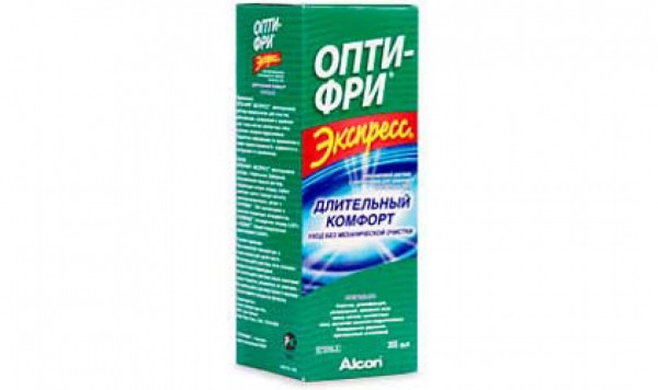 Розчин для контактної лінзи Opti Free Express 355ml  фото 