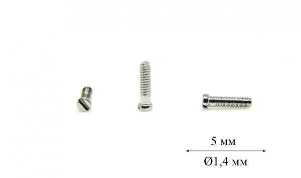 Гвинт Ø1,4 мм довжина 5,0 мм  фото 