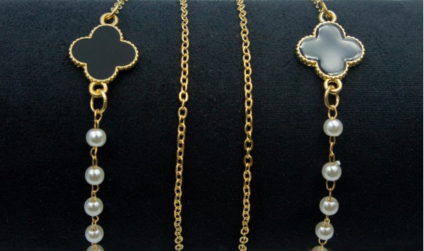 Цепочка 2523 черный  фото 