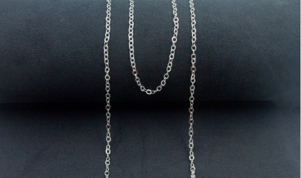 Цепочка 2538 серебро  фото 