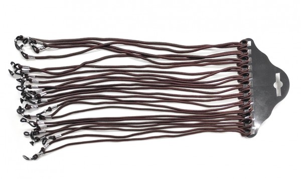 Шнурок-резинка 2517 коричневая  фото 