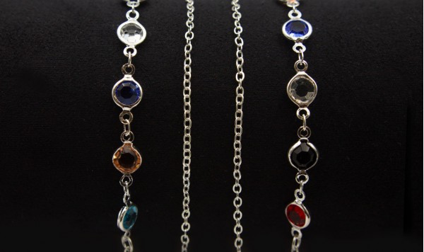 Цепочка 2407 серебро  фото 