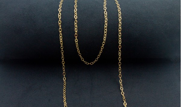 Ланцюжок 2538 золото  фото 