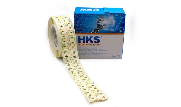 Ліпеди HKS blocking pads жовті Ø14*21 - 100 шт  фото 