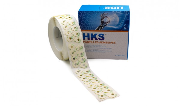 Ліпеди HKS blocking pads жовті Ø18*23 - 100 шт  фото 