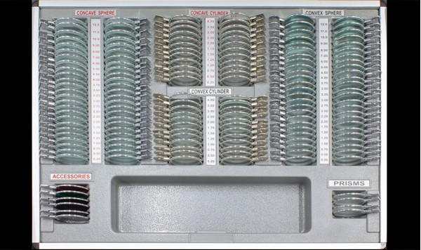 Набір пробних лінз для офтальмології (104 шт. лінз) фото 1