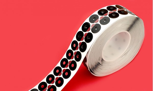 Липеды BLOKING PADS черные  Ø21*25 - 100 шт  фото 