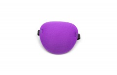 Повязка на глаз №1 Китай (фиолетовая с резинкой)