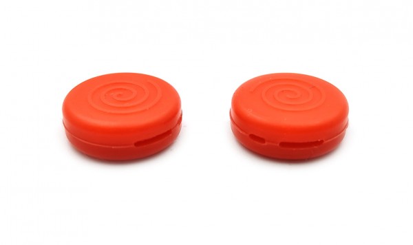 Стоппер силіконовий таблетка (помаранчевий)  фото 