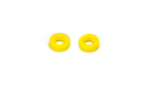 Стоппер силіконовий круглий (жовтий)  фото 