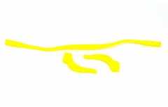 Стоппер силіконовий із гумкою (жовтий)