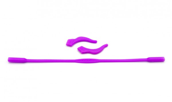 Стоппер силіконовий із гумкою в коробці (фіолетовий)  фото 