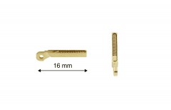 Флекс амортизатор для метал. завушників 16 мм (жовтий)