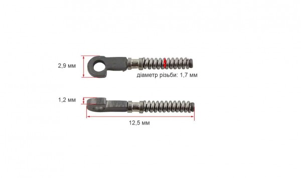 Флекса серая NEW 87-8-2А 12,5х2,9мм  фото 