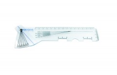 Линейка для измерения РМЦ и пантоскопического угла