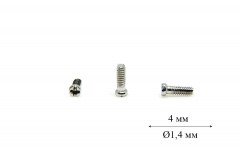 Гвинт Ø1,4 мм довжина 4,0 мм