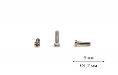 Гвинт для носоупору Ø1,2 мм довжина 5,0 мм