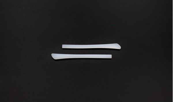 Наконечник силиконовый 6,5см матовый NEW (упаковка 1 пара)  фото 