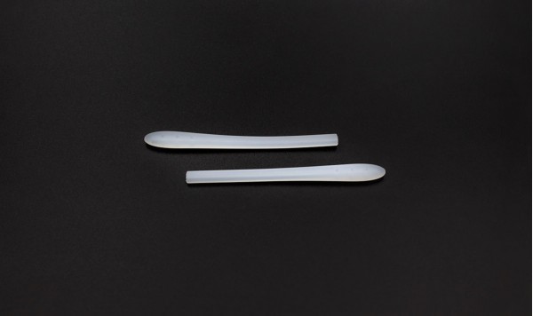 Наконечник силиконовый 7,2см матовый NEW (упаковка 1 пара)  фото 