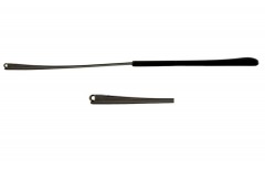 Завушник на металеву оправу чорний, прихований флекс