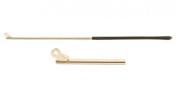 Завушник на металеву оправу жовтий, без флекси  фото 