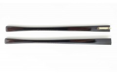 Завушник пластик сірий із флексом