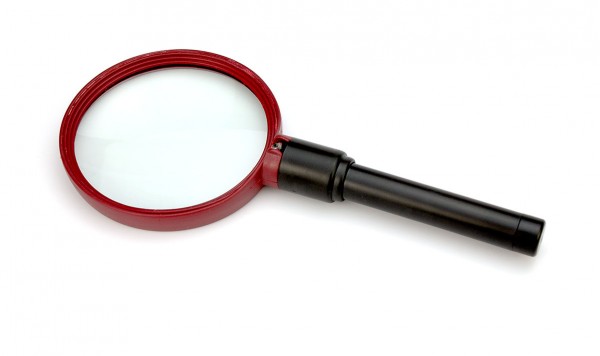 Лупа пластикова MG82011 з підсвічуванням  фото 