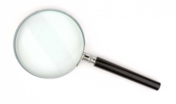 Екранна лупа метал. 90мм  фото 