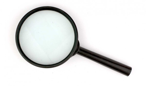 Лупа пластик 75мм  фото 