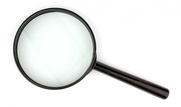 Лупа пластик 90мм  фото 