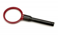 Лупа пластикова MG82009 з підсвічуванням