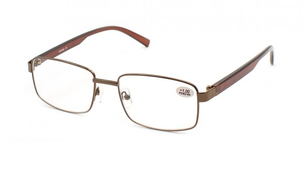 Очки Verse 24027-C2 в металлической оправе  фото 