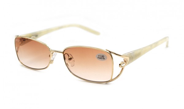 Окуляри Gvest 23411-C1 тон. у металевій оправі  фото 