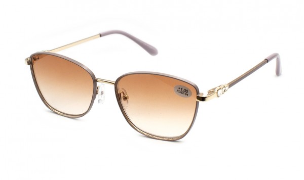 Очки Gvest 24403-C2 тон. в металлической оправе  фото 