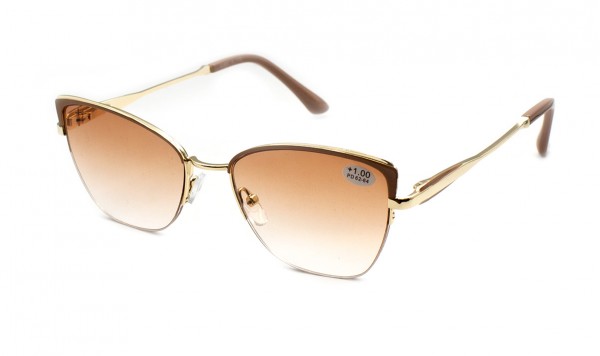 Очки Gvest 24404-C2 тон. в металлической оправе  фото 