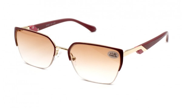 Очки Gvest 24405-C2 тон. в металлической оправе  фото 