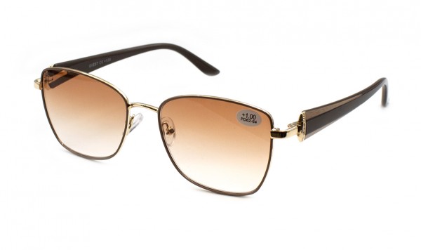 Очки Gvest 24416-C2 тон. в металлической оправе  фото 