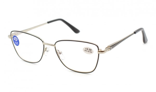 Окуляри Sense 23300-C1 Blue blocker в металевій оправі  фото 