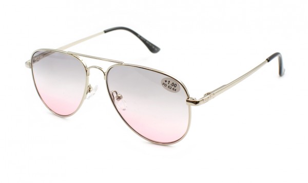 Очки Seventy 25514-C4 тонированные в металлической оправе  фото 