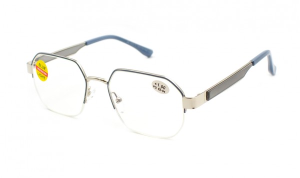 Очки Seventy 25515-C3 Blue blocker в металлической оправе  фото 