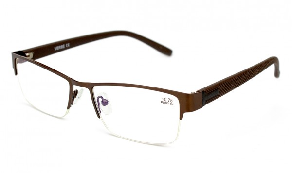 Окуляри Verse 20161S-C3 blueblocker в металевій оправі  фото 