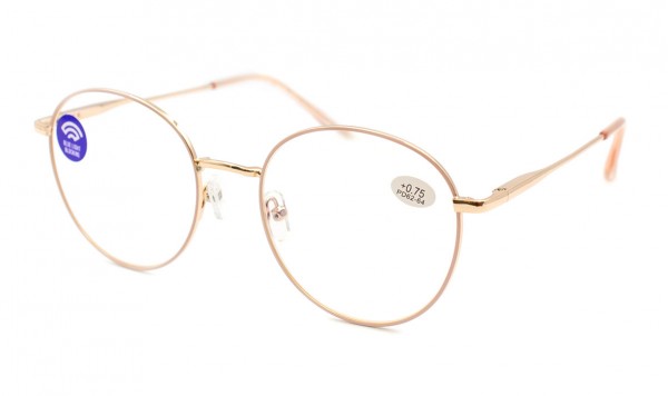 Окуляри Verse 23102-C2 Blue blocker в металевій оправі  фото 