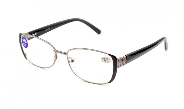 Окуляри Verse 23145-C1 Blue blocker в металевій оправі  фото 