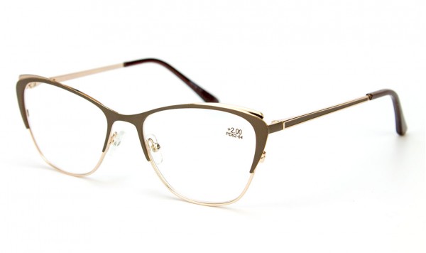 Окуляри Ізюмська вставка 19147S-C2 в металевій оправі  фото 