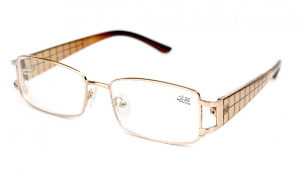 Окуляри Ізюмська вставка 20164-C2 в металевій оправі  фото 