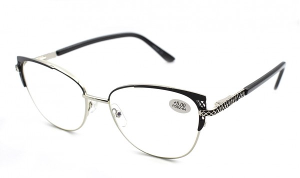 Окуляри Ізюмська вставка  21114S-C6 в металевій оправі  фото 