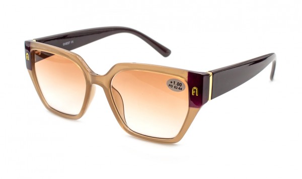 Очки Gvest 24423-C2 тон. в пластиковой оправе  фото 