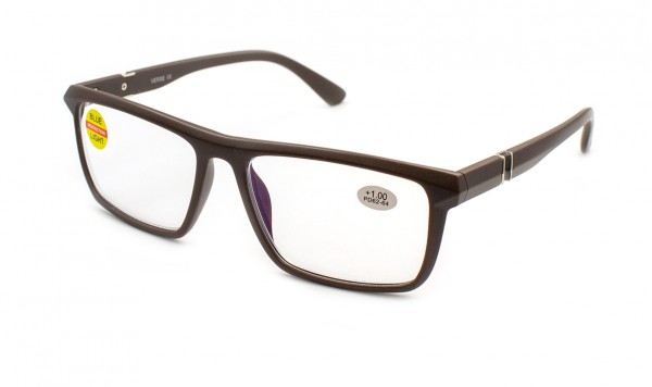 Очки Verse 25003-C3 Blue blocker в пластиковой оправе  фото 