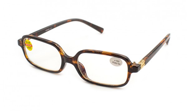 Очки Verse 25004-C2 Blue blocker в пластиковой оправе  фото 